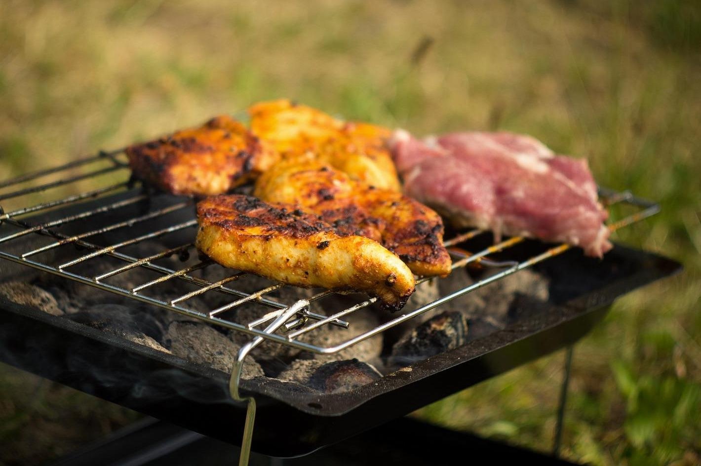 Nuong ga bang anh nang o Thai Lan hinh anh