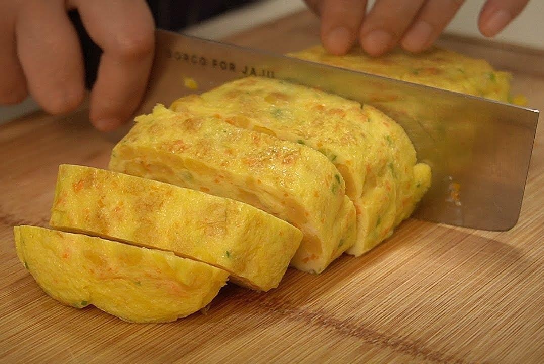 Cach lam trung cuon nhieu tang chuan vi Han Quoc hinh anh