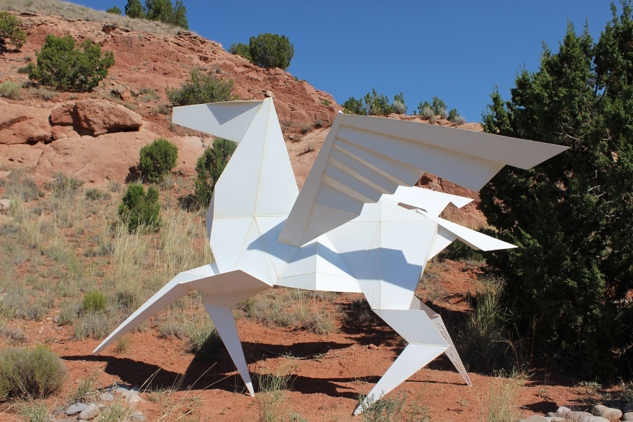 Bao tang nghe thuat gap giay Origami o My hinh anh