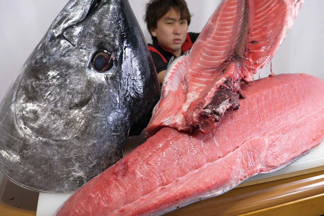 Dau bep cat thit ca ngu vay xanh co lon hinh anh