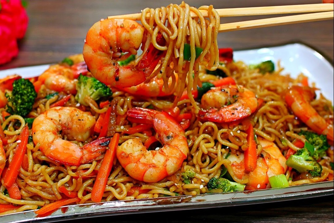 Lam mi xao tom toi kieu Nhat chi voi 15 phut hinh anh