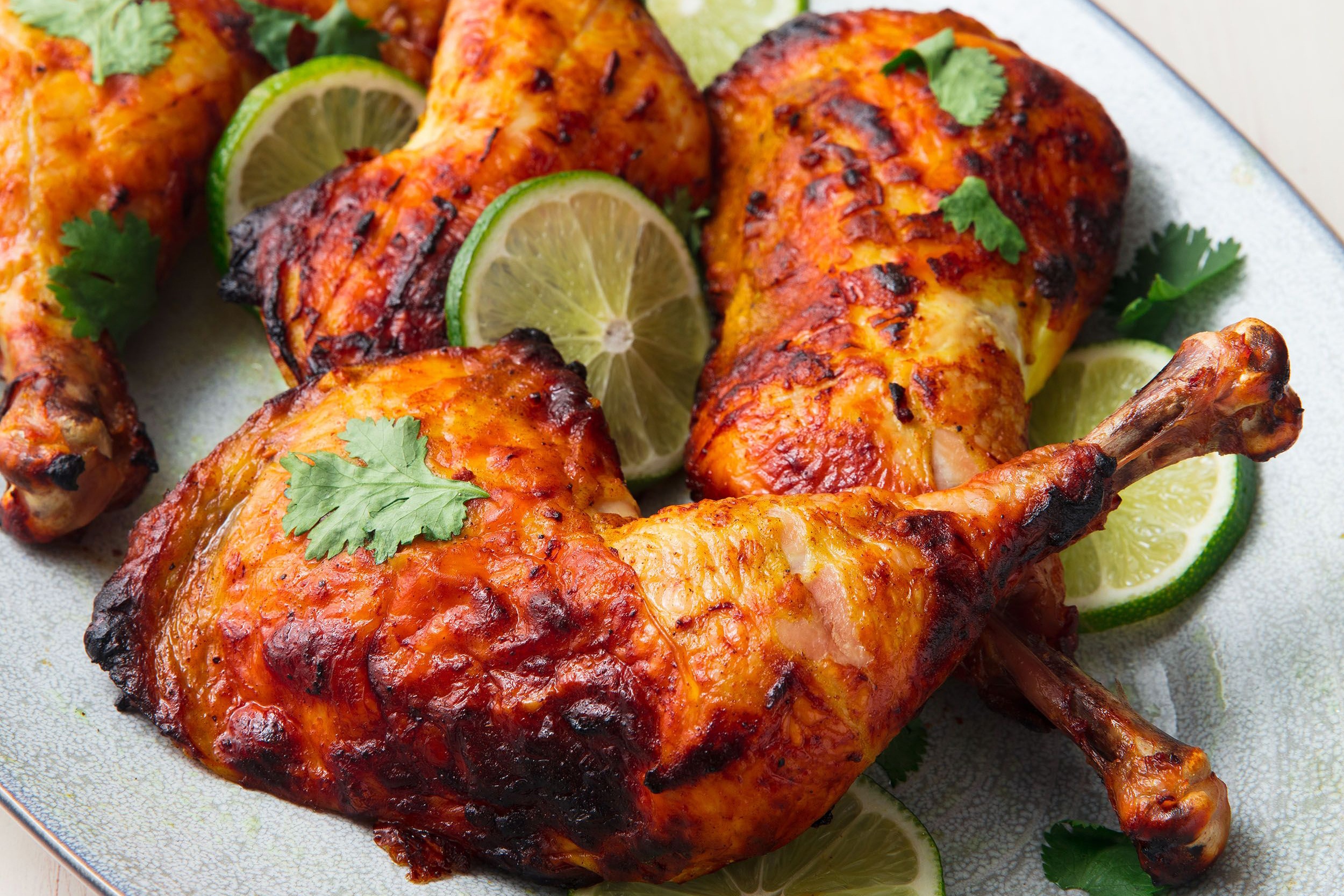 Hoc lam dui ga nuong Tandoori noi tieng cua An Do hinh anh