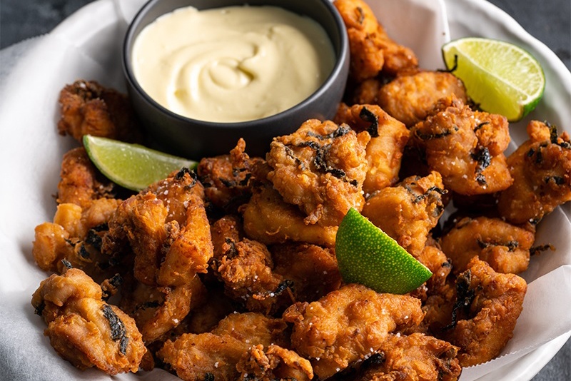 Mon ga ran cham sot mayonnaise kieu Nhat hinh anh