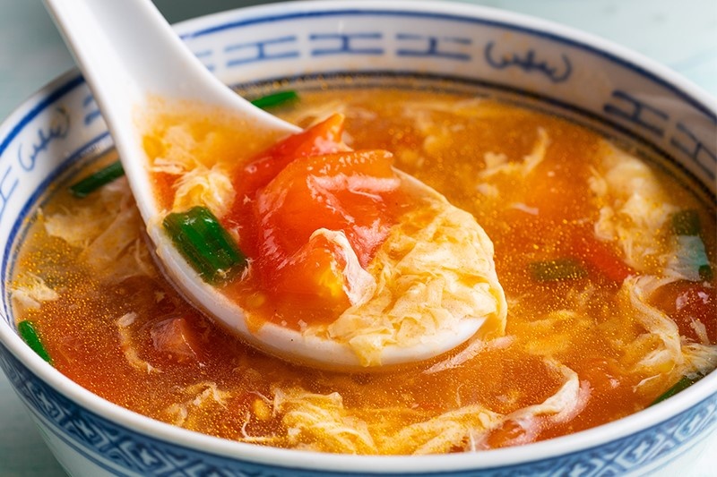 Tuyet chieu lam canh trung ca chua chuan com me nau hinh anh