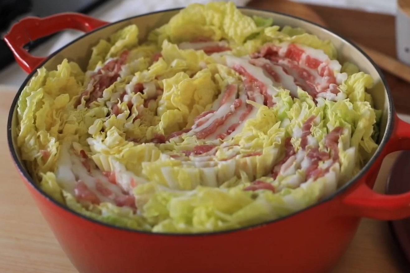 Cach lam mon rau cai thao nghin lop cua nguoi Nhat hinh anh