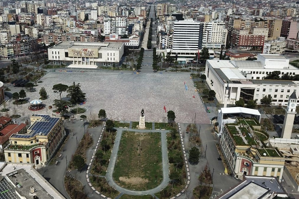 Duong pho London vang ve nhin tu tren cao hinh anh