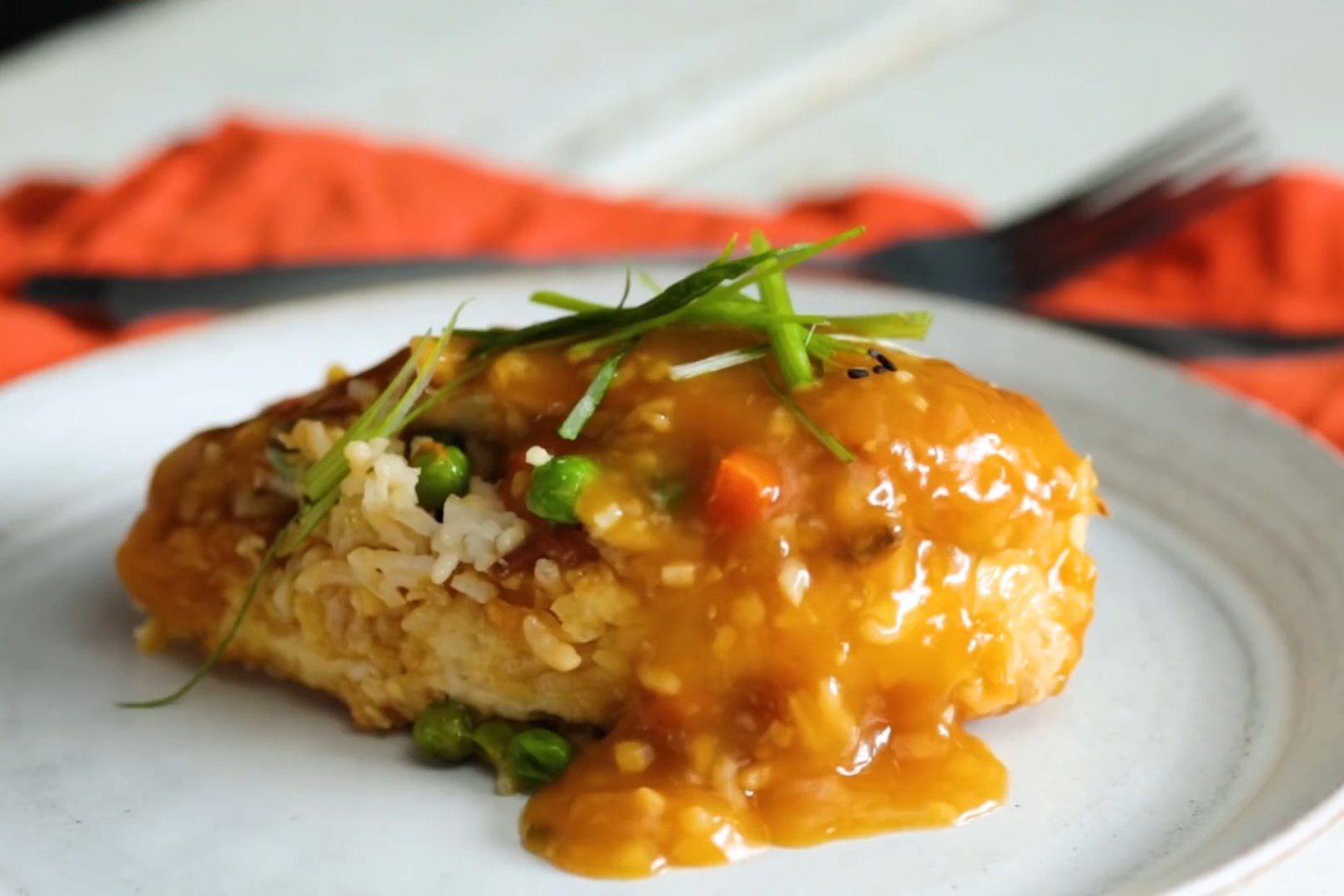 Tan dung com nguoi lam mon ngon voi thit ga hinh anh