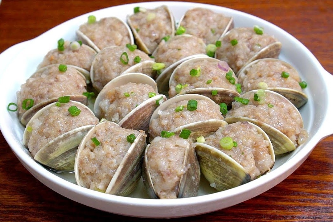 Cach lam ngao hap nhoi thit lon xay hinh anh