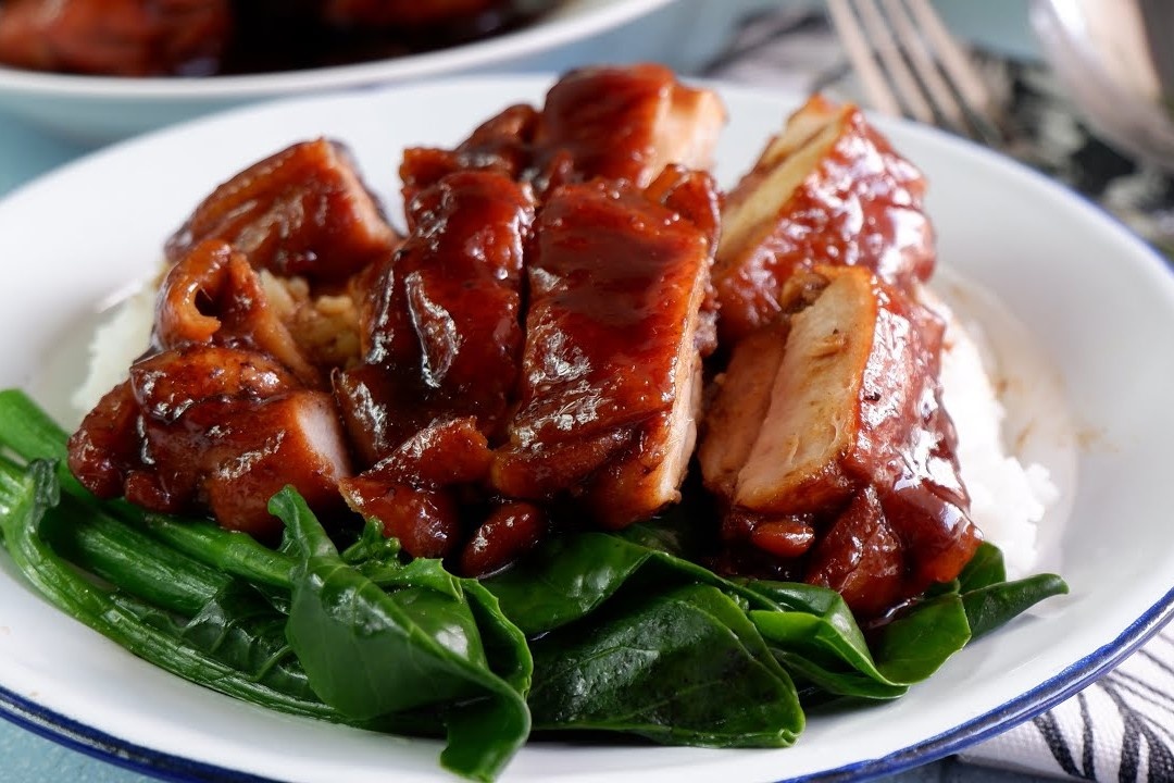 Cach uop va che bien thit ga sot xi dau hinh anh