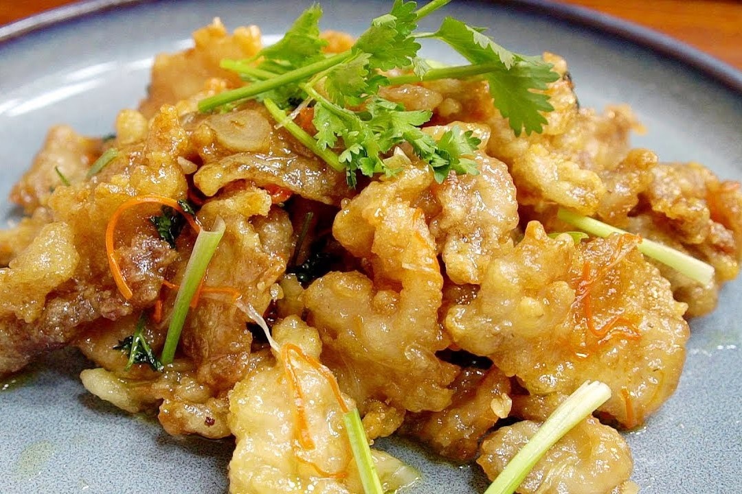 Cach lam thit lon xao chua ngot chuan com me nau hinh anh