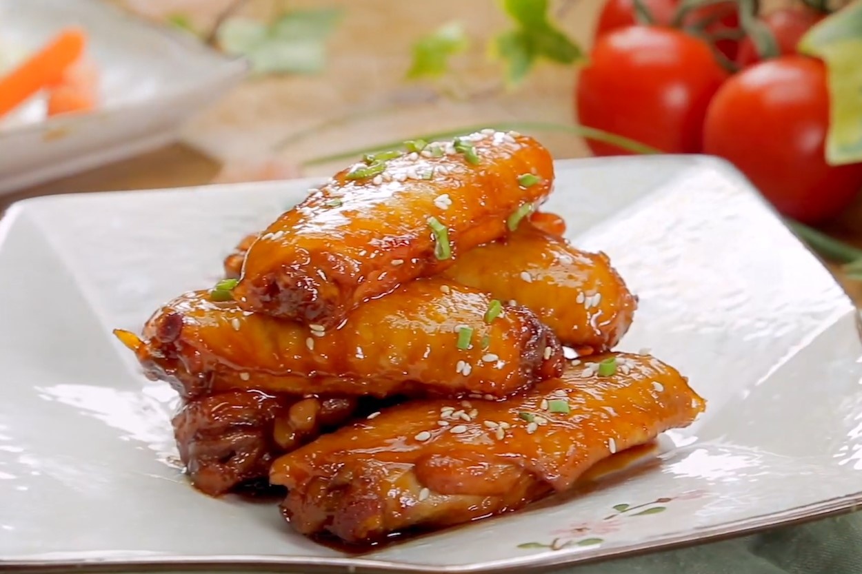 Canh ga sot xi dau - mon an dua com ngay he hinh anh