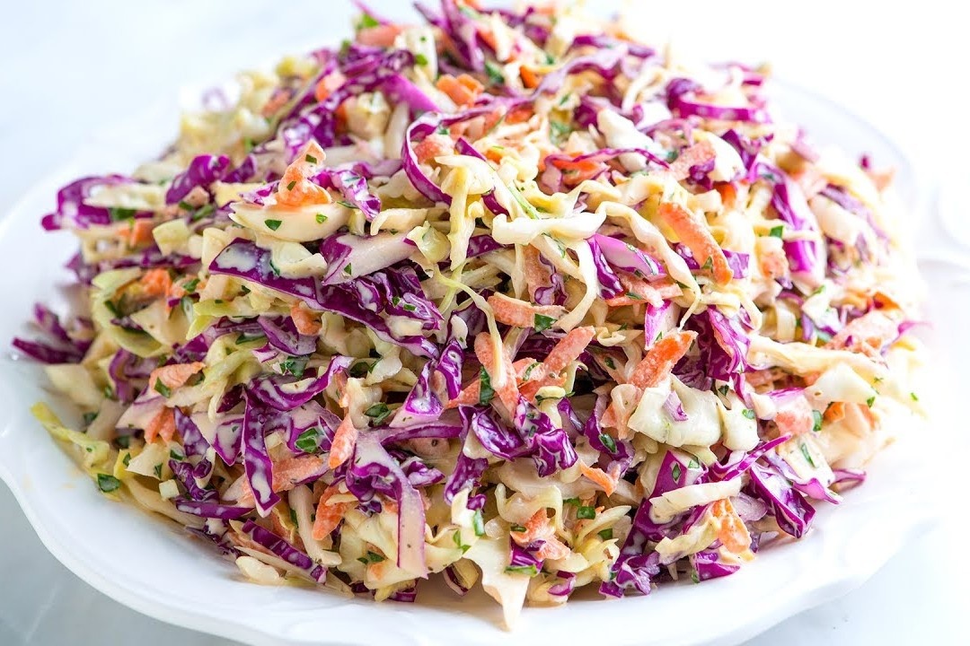 Salad bap cai tron mayonnaise ngon nhu ngoai hang hinh anh