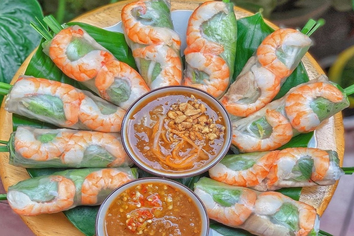 Cach lam goi cuon chuan mien Nam hinh anh