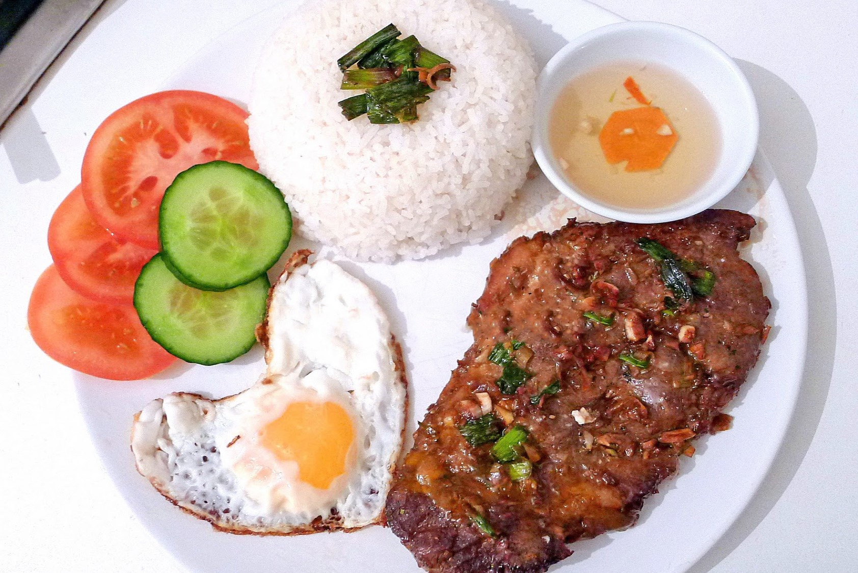 Cach lam com tam suon nuong chuan vi TP.HCM hinh anh