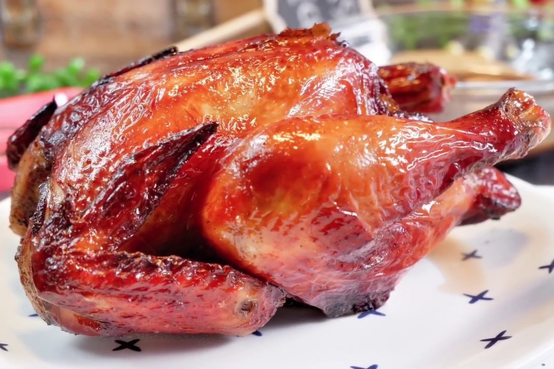 Huong dan nuong ga bang noi chien khong dau hinh anh