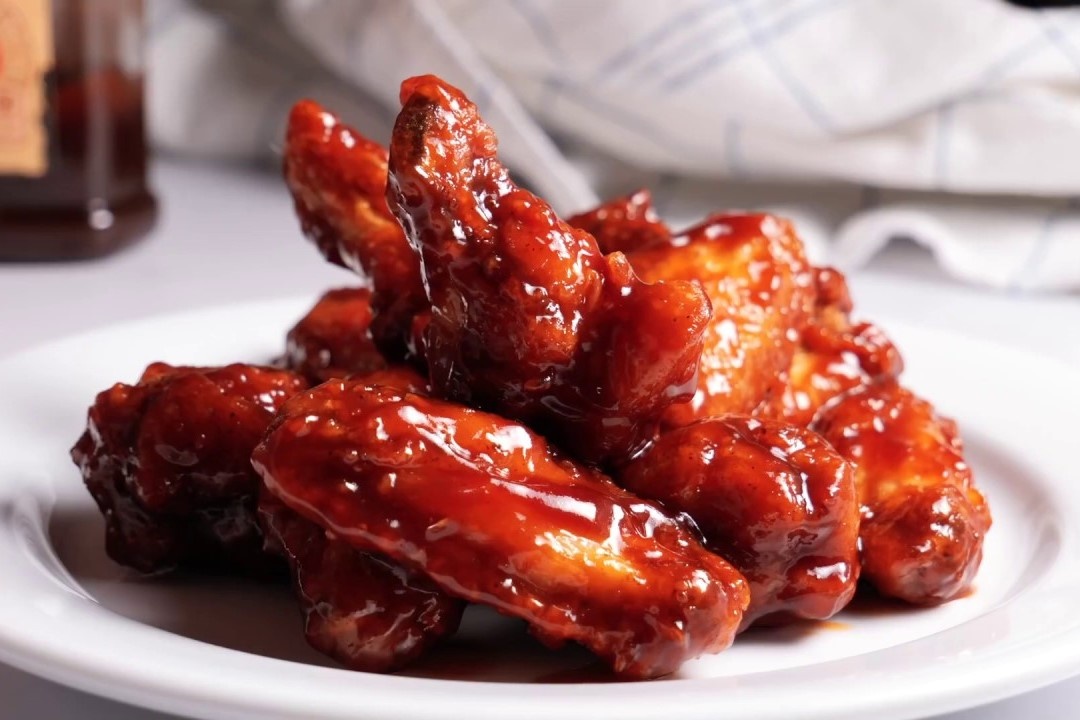 Cach lam canh ga ran gion sot BBQ hinh anh