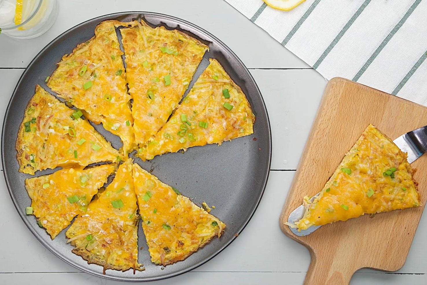 Bien khoai tay thanh pizza trong nhay mat hinh anh