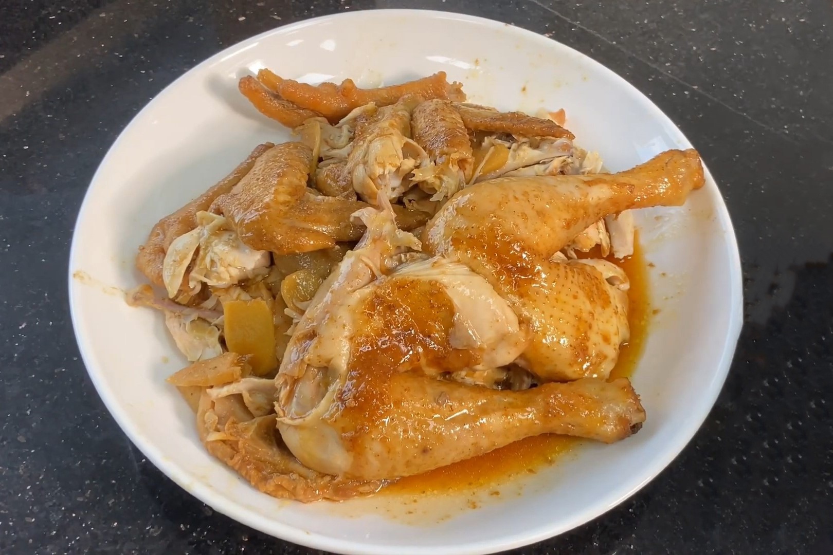 Cach lam ga hap thao moc don gian hinh anh