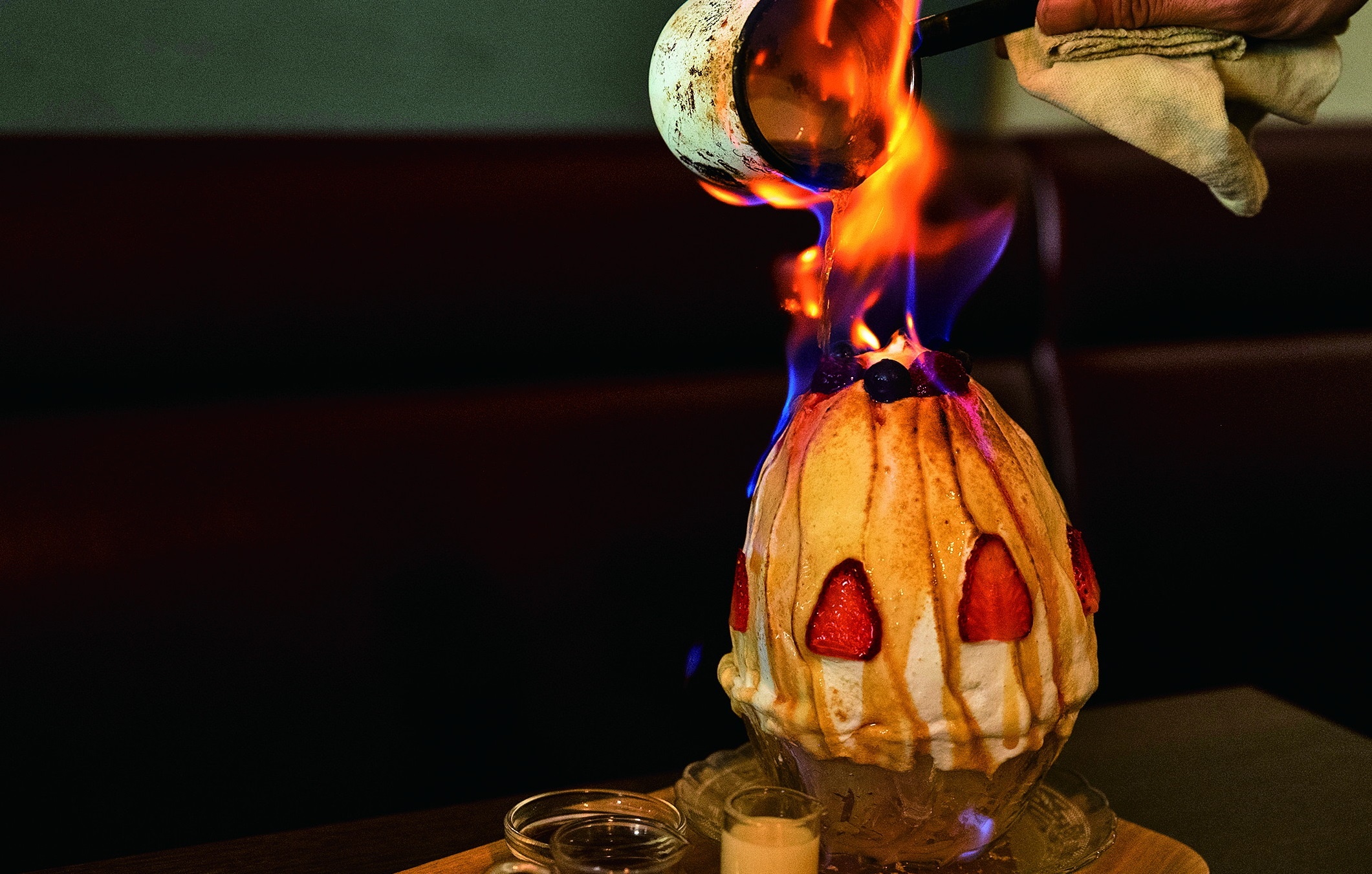 Mon da bao boc chay duy nhat o Nhat Ban hinh anh