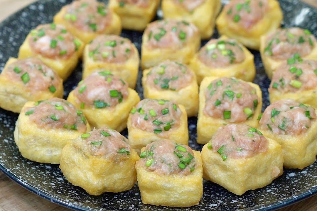 Lam dau ran nhoi thit sot xi dau ngay gio ve hinh anh