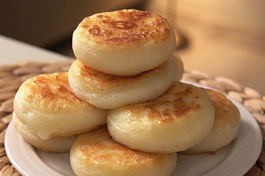 Hoc lam banh khoai chien hinh anh