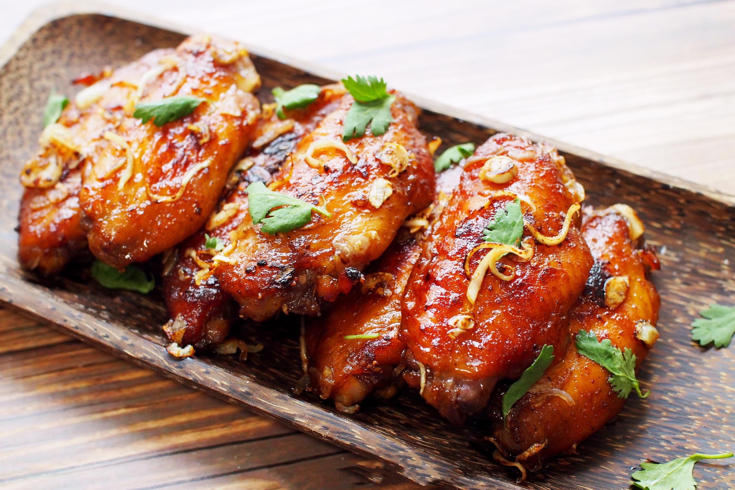 Cach lam canh ga kho sot xi dau hinh anh