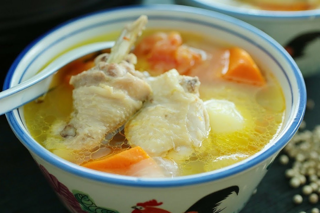 Cach lam canh ga khoai tay hinh anh