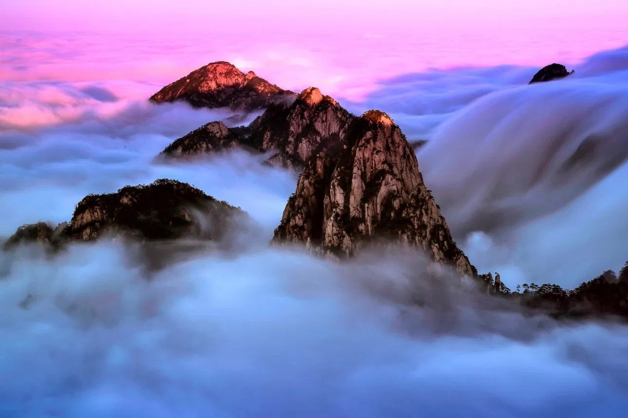 Ngam bien may tren day Hoang Son hinh anh