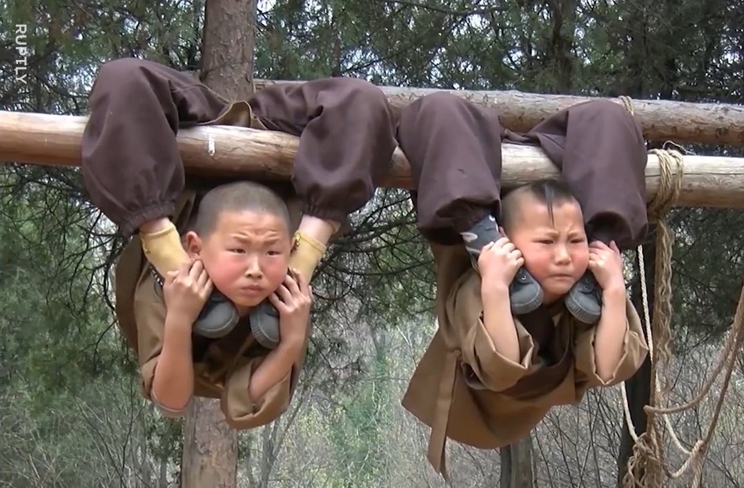 Qua trinh kho luyen thanh cao thu vo thuat o chua Thieu Lam hinh anh