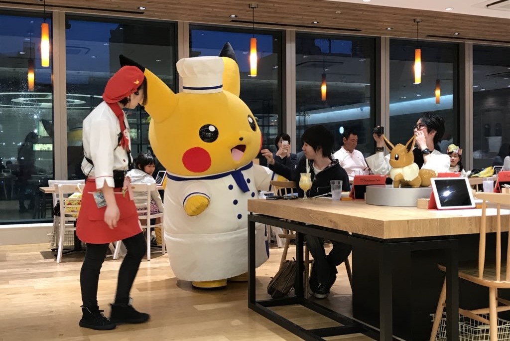 Tiem ca phe Pokemon hut khach o Nhat Ban hinh anh