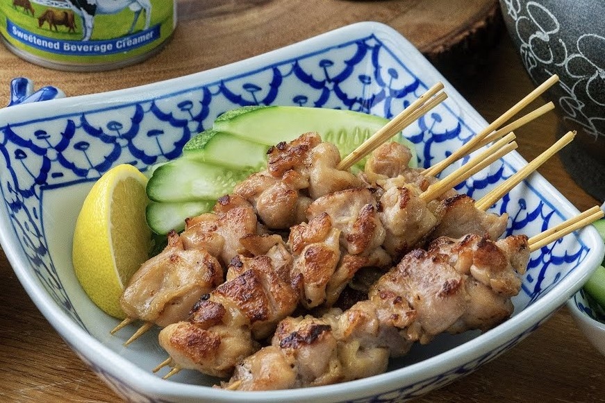 Cong thuc lam xau ga nuong kieu Thai hinh anh