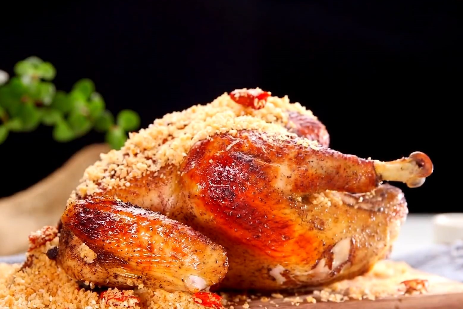 Don Tet Duong lich voi mon ga nuong nguyen con hinh anh