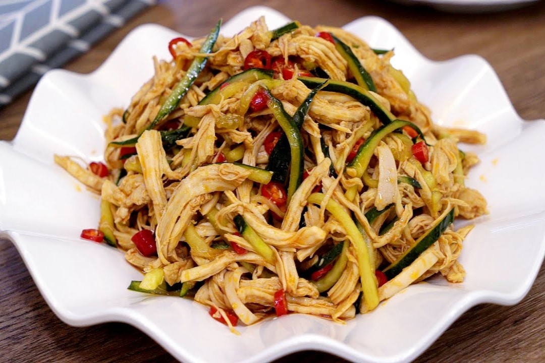 Meo lam thit ga xe cay hinh anh