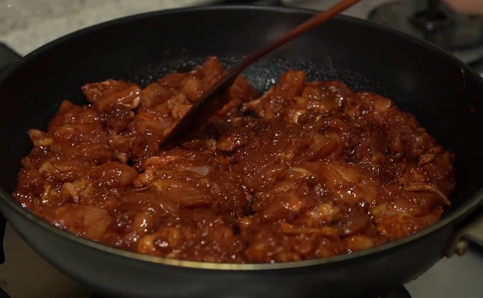 Cach lam ga xao cay chuan vi Han hinh anh