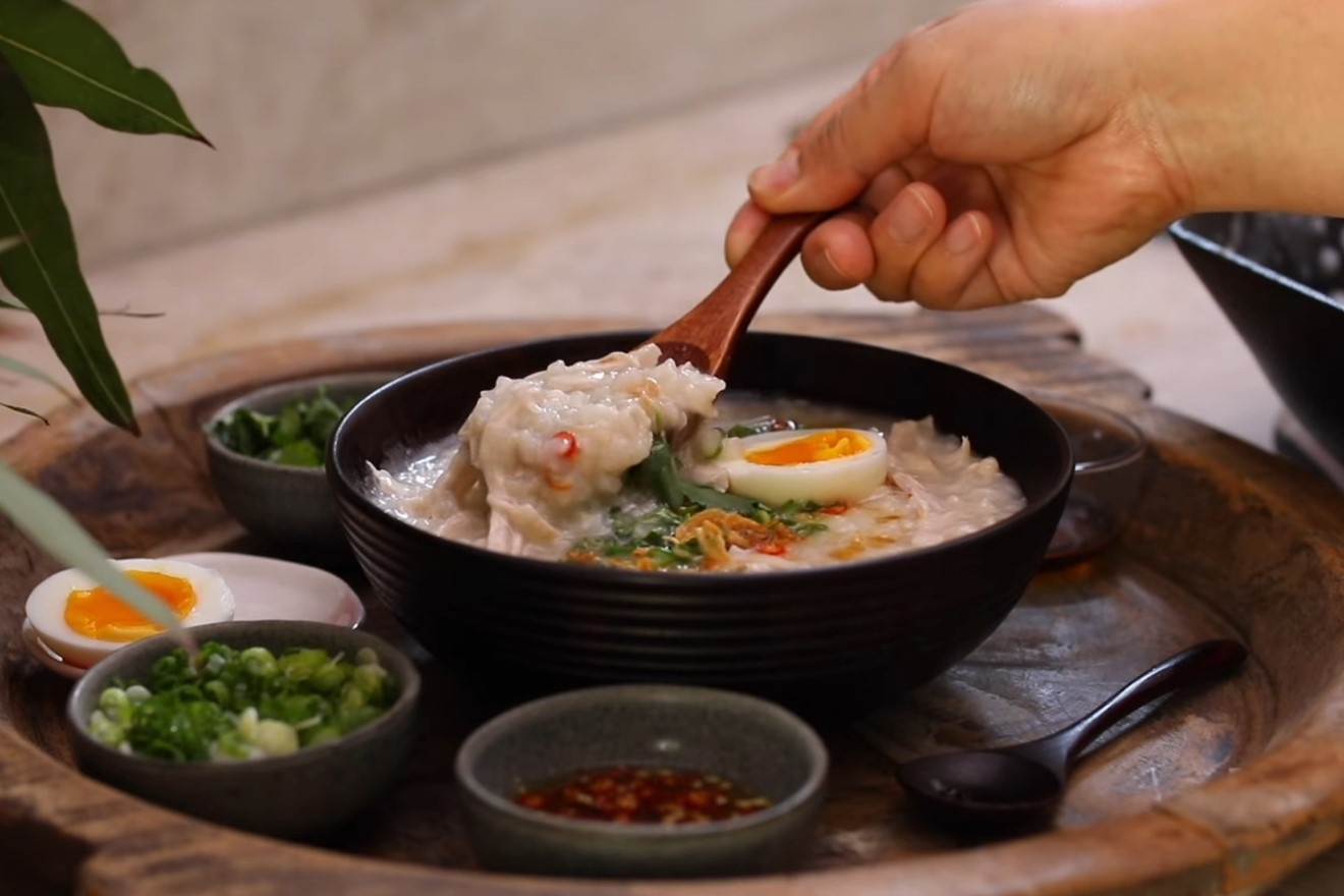 Cach nau chao ga ngon cho ngay lanh hinh anh