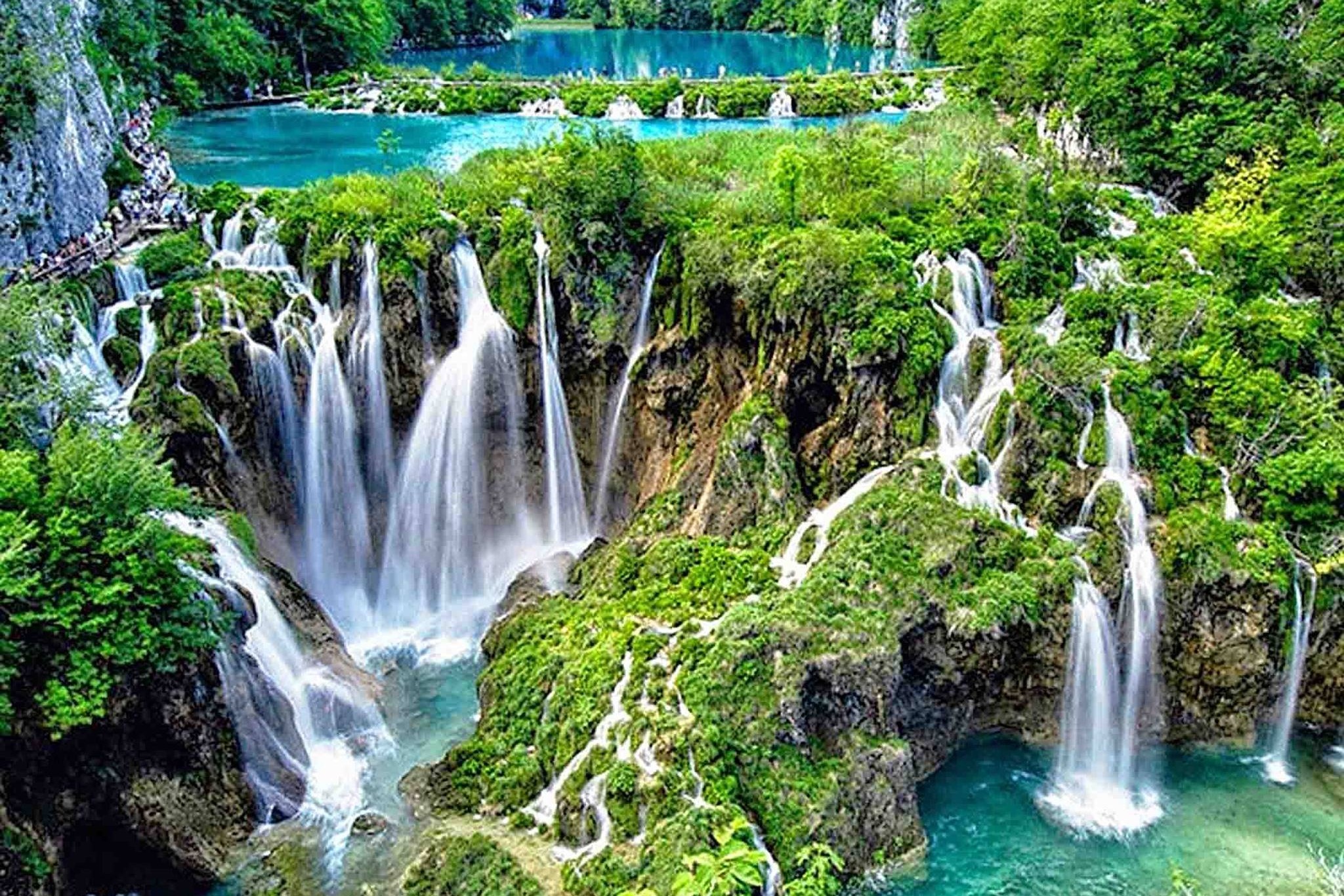 Ve dep cua vuon quoc gia ho Plitvice hinh anh