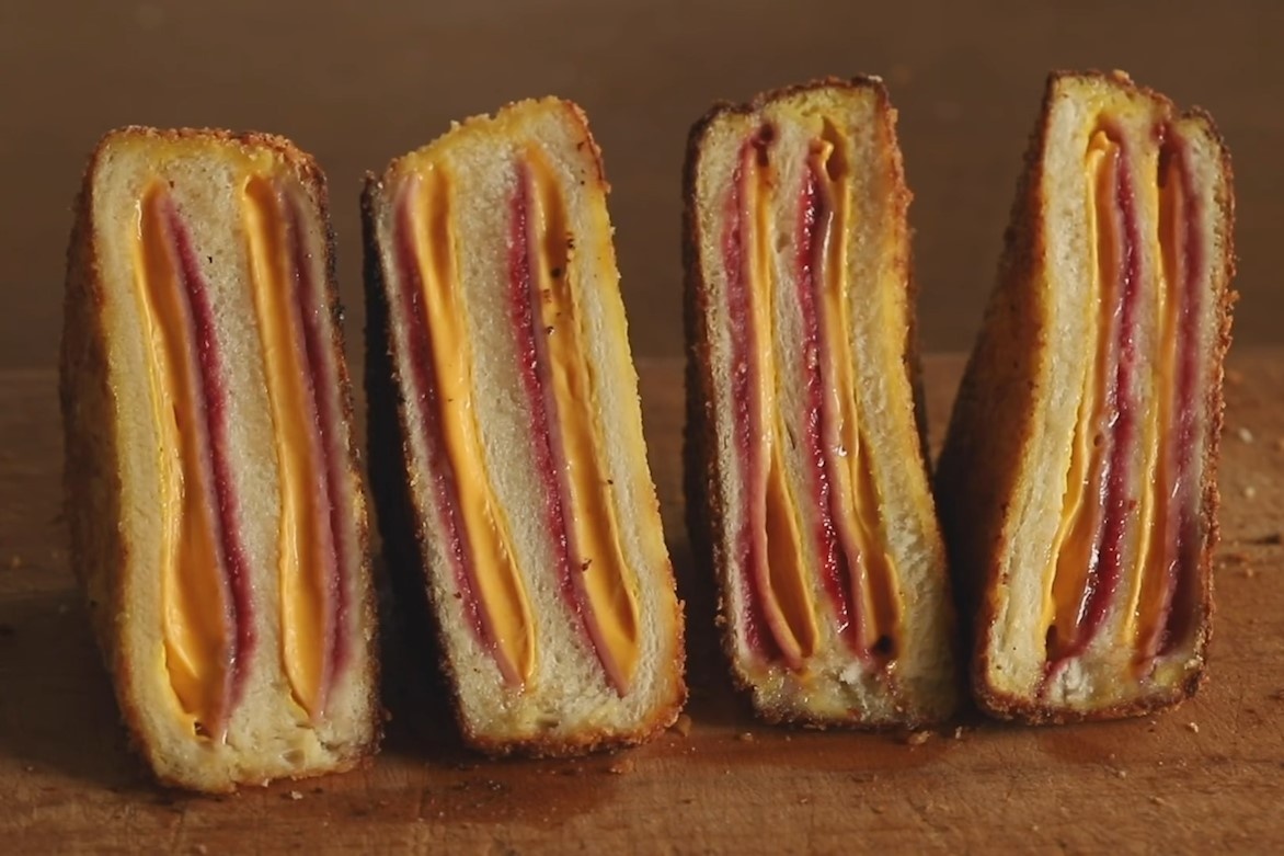 Cach lam sandwich kieu Phap hinh anh