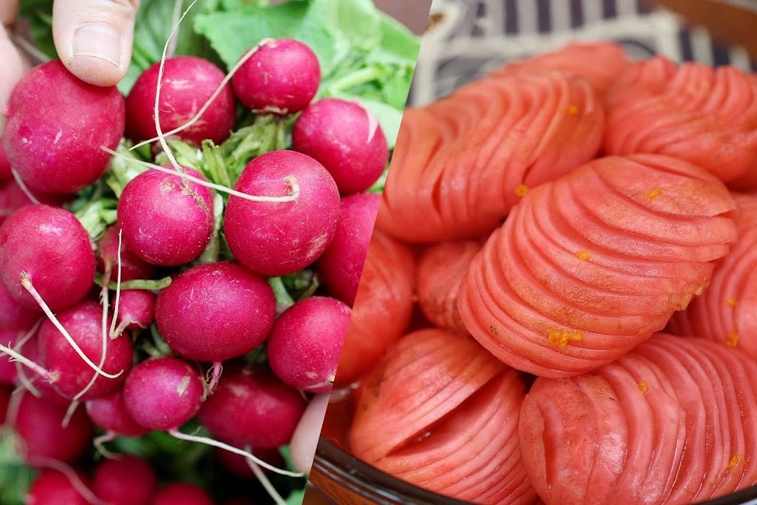 Cach muoi cu cai do gion vi chua ngot hinh anh