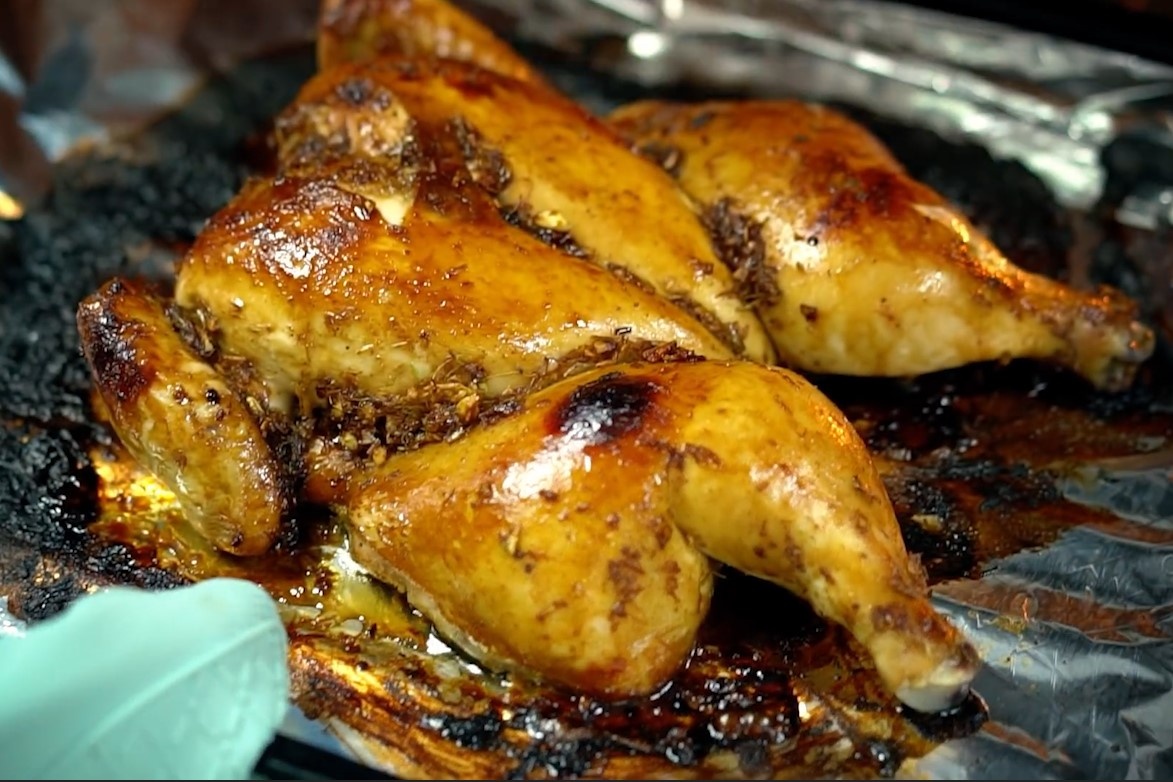 Hoc lam mon ga quay thom ngon dai ca gia dinh hinh anh