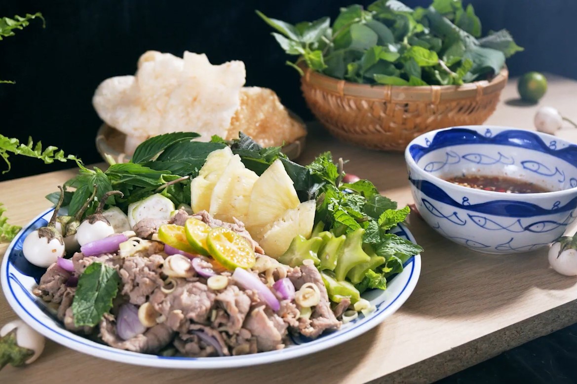 Cach lam goi bo huong vi dong que hinh anh