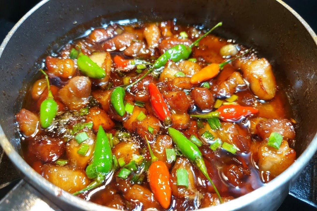 Lam kho quet cham rau cu chuan Nam Bo hinh anh