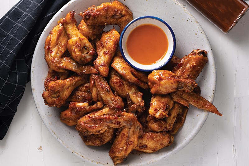 Mon canh ga cay toi ot de an khuya hinh anh