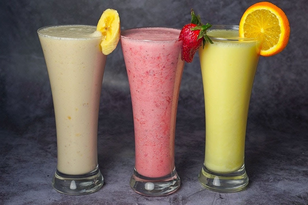 Hoc lam sua chua uong trai cay dai nguoi than ngay le hinh anh