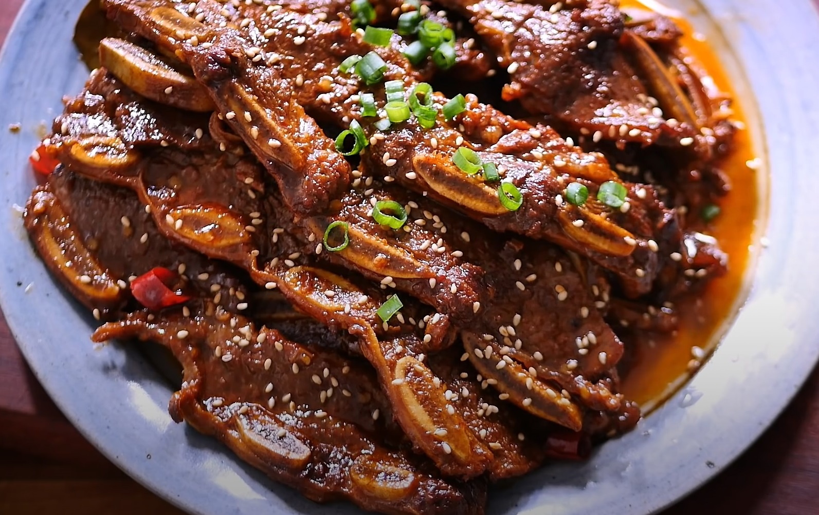 Lam suon bo kho nuoc tuong ngon chuan vi hinh anh