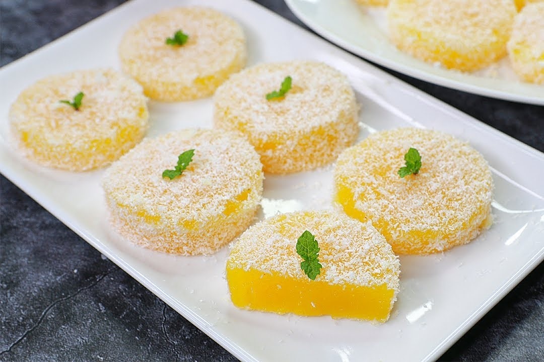 Cach lam thach xoai mat lanh ngay he hinh anh