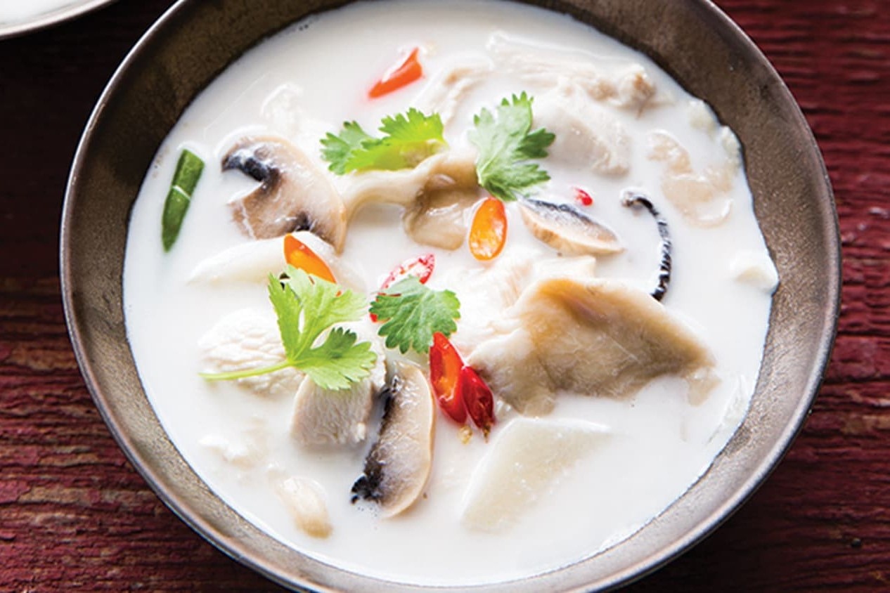 Hoc lam canh ga nuoc cot dua dua com hinh anh