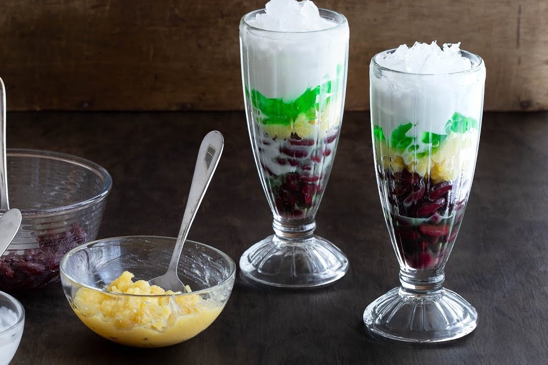 Cach lam che ba mau giai nhiet ngay he hinh anh