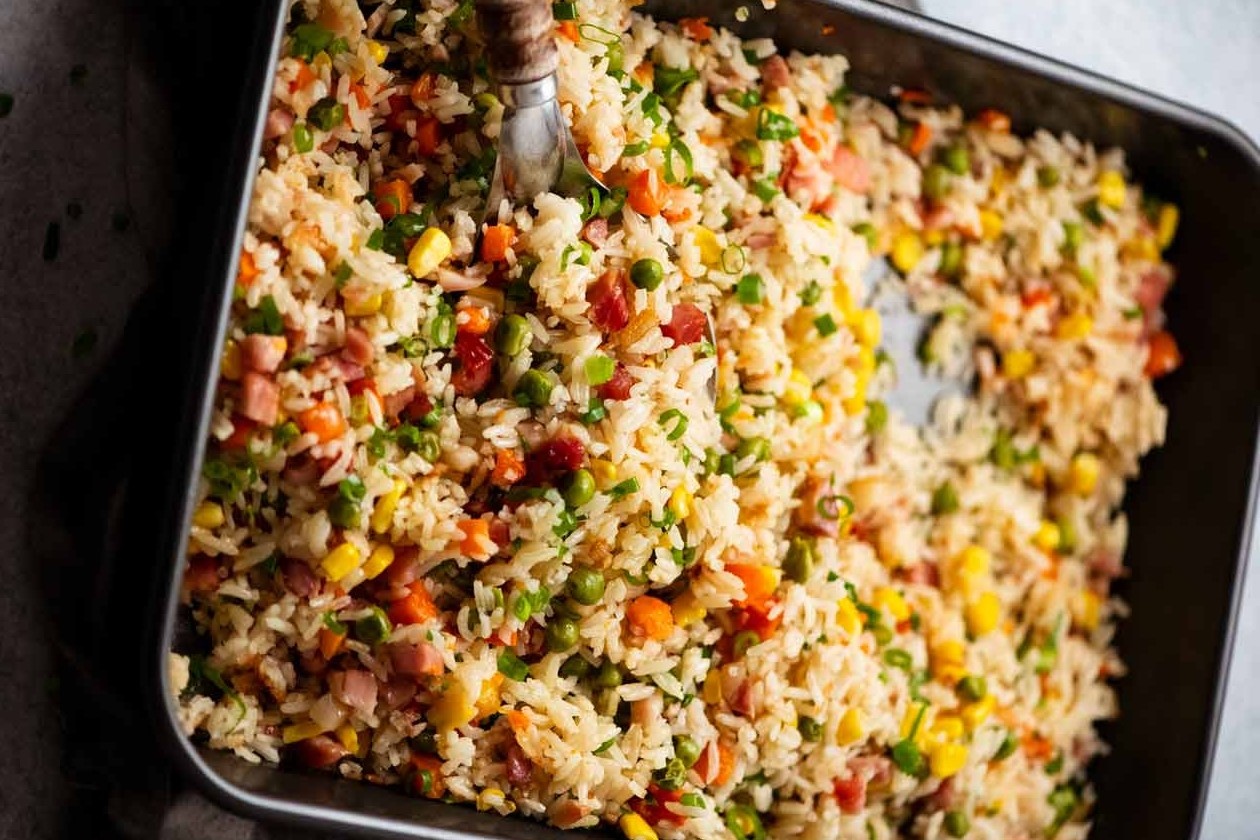 Meo rang com ngon bang lo nuong hinh anh