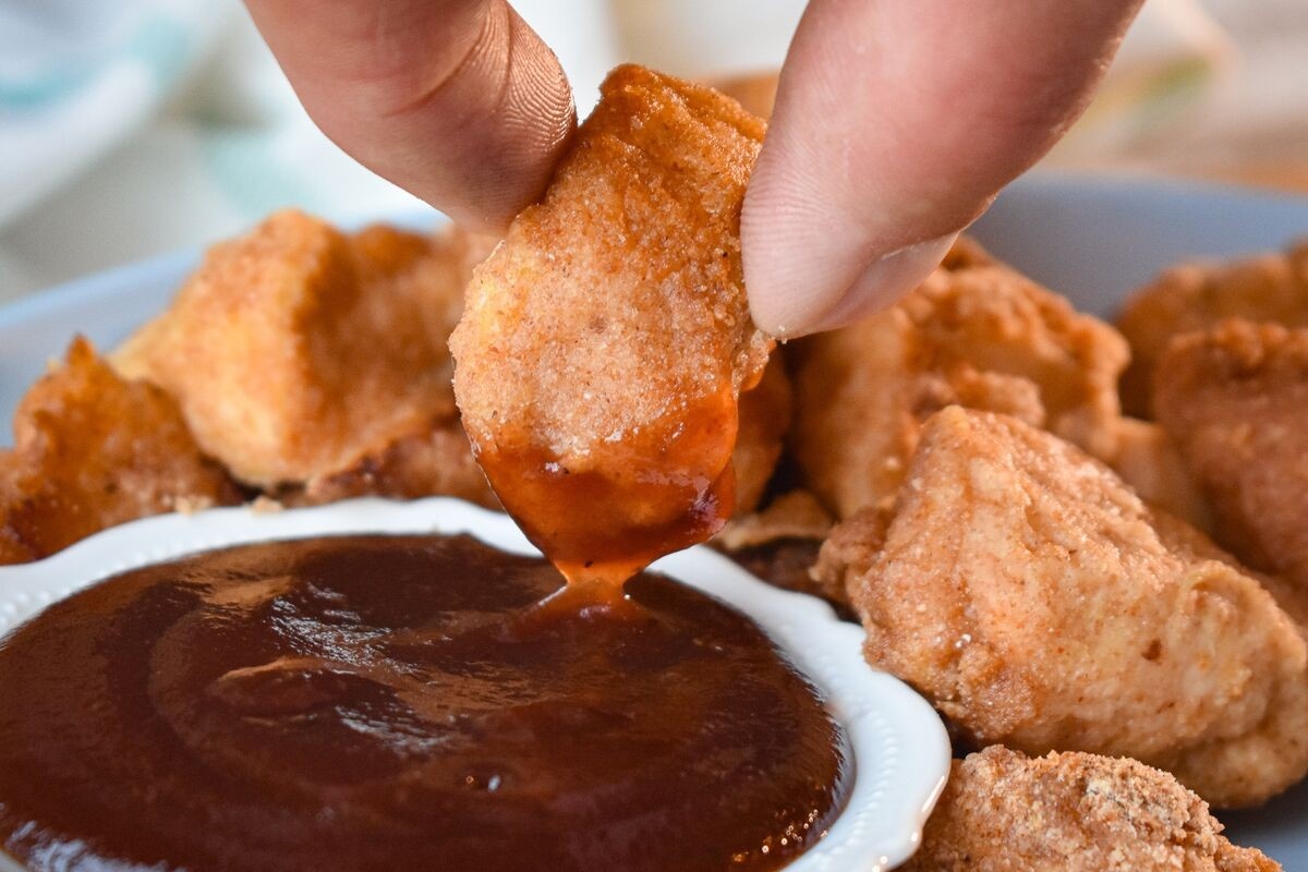 Cach lam ga ran bang noi chien khong dau hinh anh