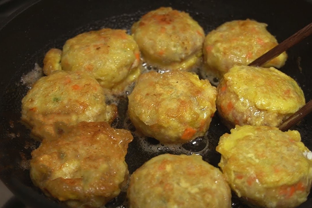 Cach lam thit vien chien kieu Han hinh anh